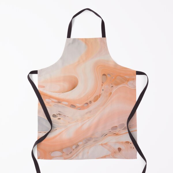 Artikelvorschau, Peach and Cream Marble Swirl entworfen und verkauft von Digi-Artsy.