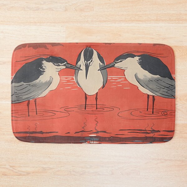 Item preview, Otto Eckmann, Night Herons designed and sold by NouveauEra.