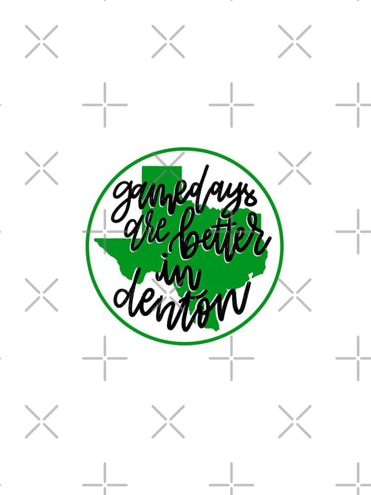 game days are better in denton iPhone Case