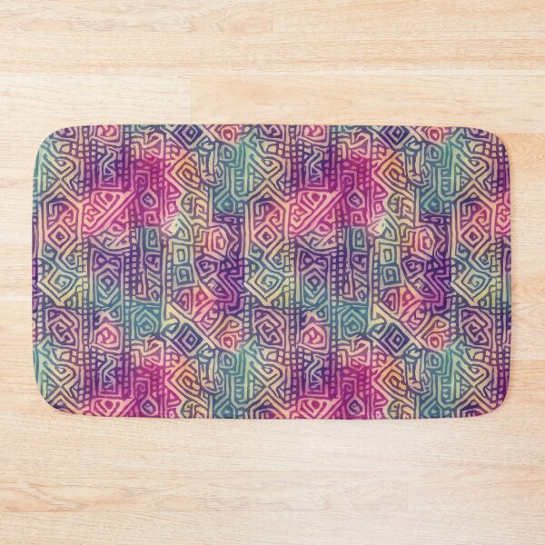 Item preview, Watercolor Ikat Harmony : Seamless Textile Patterns designed and sold by thaifairs.
