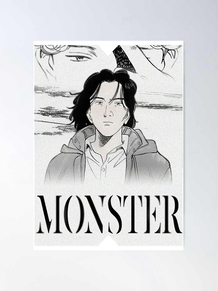 Naoki Urasawa Monster Japanese Anime Manga T Shirt
