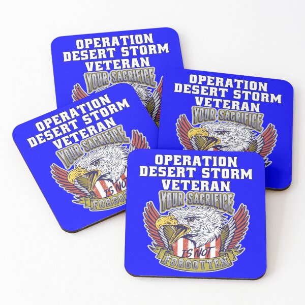 Item preview, Operation Desert Storm Veteran Your Sacrifice Is Not Forgotten designed and sold by fantasticdesign.