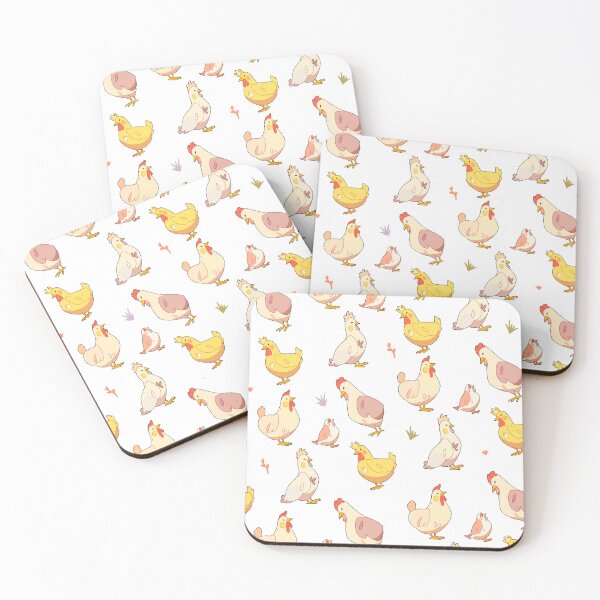 Item preview, Cute Chicken Set no3 designed and sold by octoboobs.