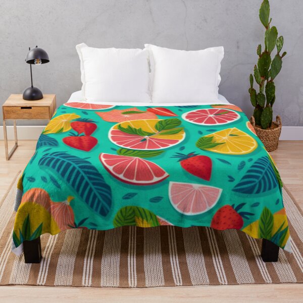 Item preview, Tropical Summer Fruits designed and sold by likbatonboot.