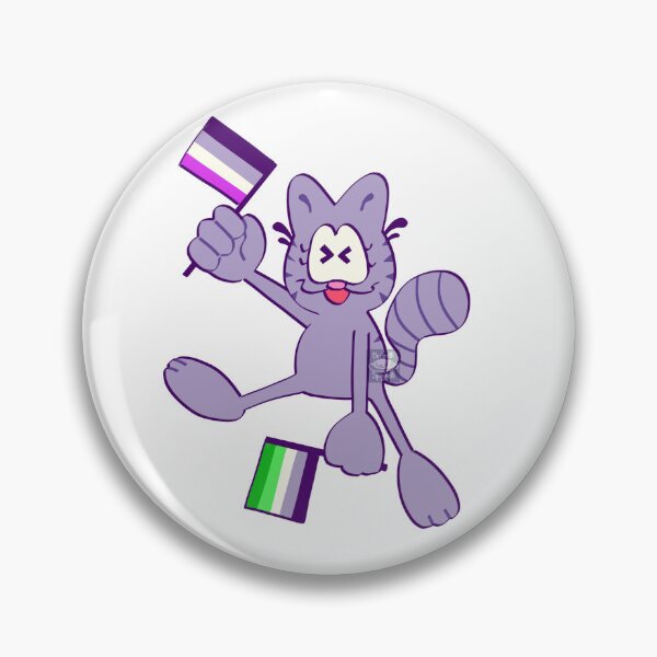 Item preview, Nermal Asexual & Aromantic Pride designed and sold by Clarinetti.