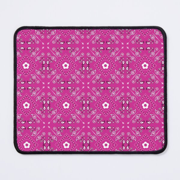 Item preview, Hot Pink Simple Flower Bandana Pattern designed and sold by ClaudiaFlores.