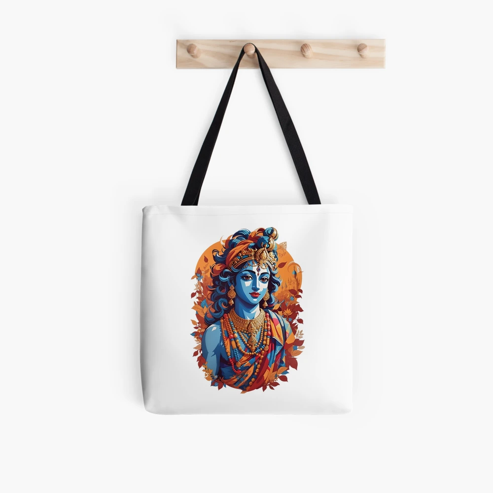 Krishna and Radha Japa Bag. Prayer Bag. Meditation Bag. Krishna and Radha  Printed Japa Bag. Maha Mantra Bag With Counter. Vaishnavism. - Etsy