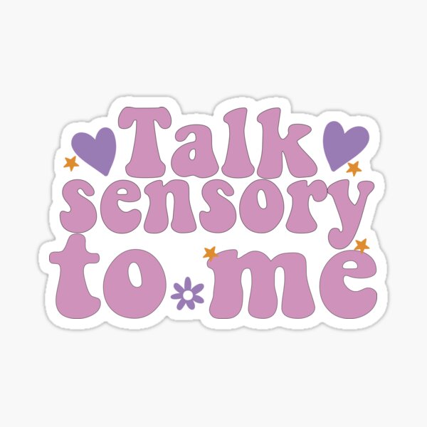 Item preview, Talk Sensory To Me Cute  designed and sold by Burpishop.