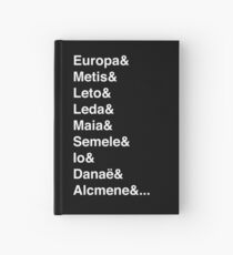 Cuaderno de tapa dura Helvetica Greek Survivors (Blanco)