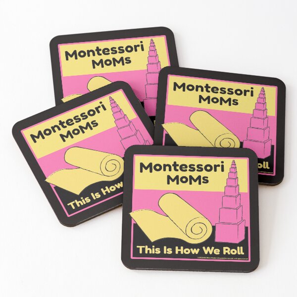 Item preview, Montessori Moms • This Is How We Roll designed and sold by MKE Rhine Maiden  •  Grumble Services, LLC..