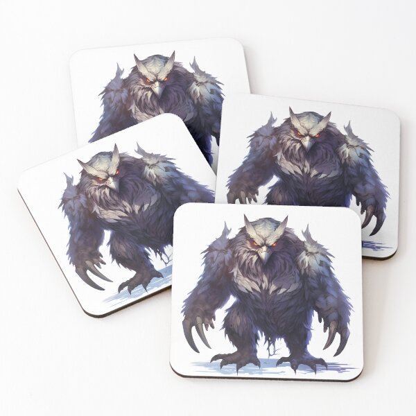 Item preview, Fantasy Owlbear of the Feywilds designed and sold by SchorlCraft.