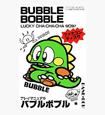 Bubble Bobble (Japanese Art) Photographic Print