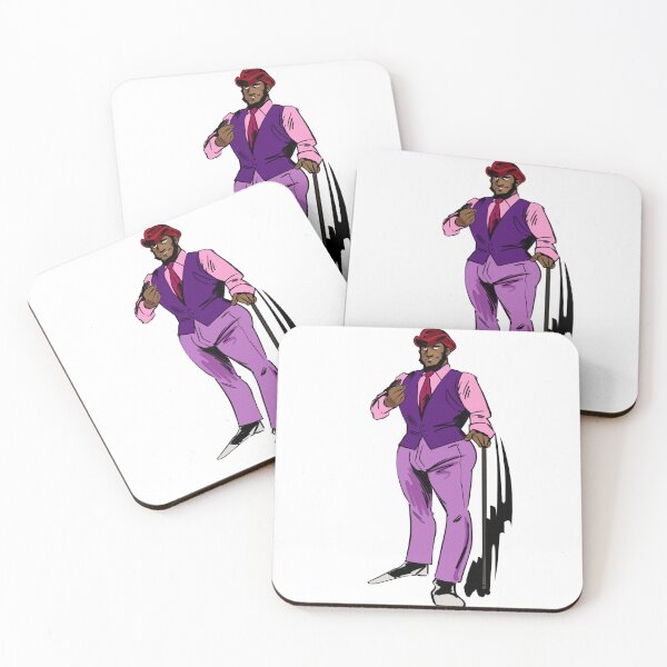 Item preview, Axel in Harlem Funny Anime Man Yoshikazu Yasuhiko Themed Parody Print designed and sold by MadAnglerPress.