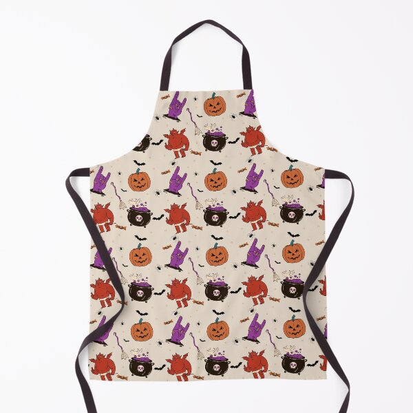 Item preview, Patrón sin costuras de Halloween vintage, regalo de Halloween, obra de arte mística designed and sold by Peach-Design.