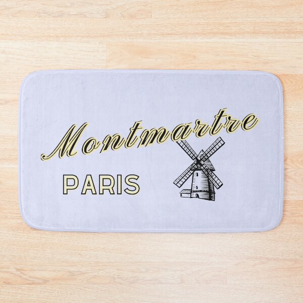 Item preview, Montmartre Paris, dark text. Gifts & Merchandise designed and sold by LindaLG.