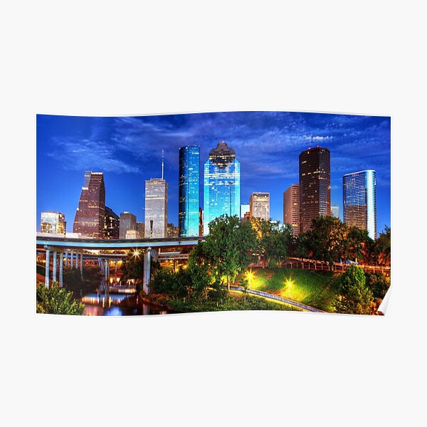 H-Town Poster for Sale by IVTtech