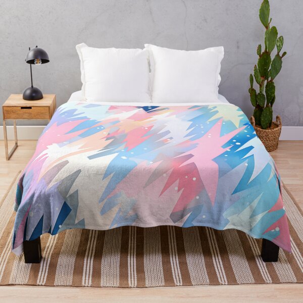Aperçu de l'œuvre Pastel Rainbow Zigzag Pattern créée et vendue par Digi-Artsy.