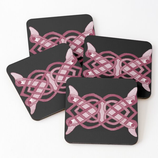 Item preview, Purple Duck Celtic Tracery designed and sold by Zamen.