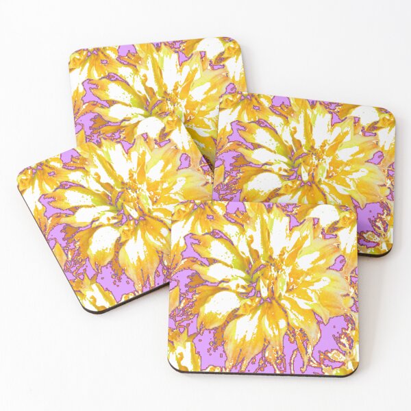 Item preview, ABSTRACT GARDEN FLORAL PATTERN LILAC PURPLE ART designed and sold by sharlesart.