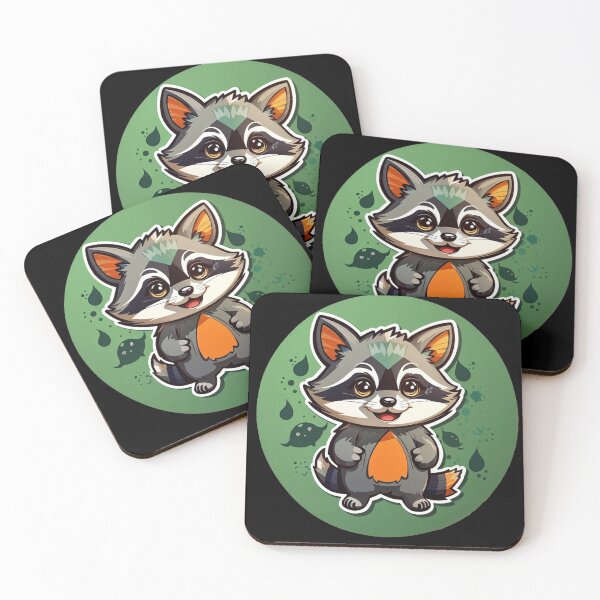 Item preview, Raccoon designed and sold by TrendyPalette.