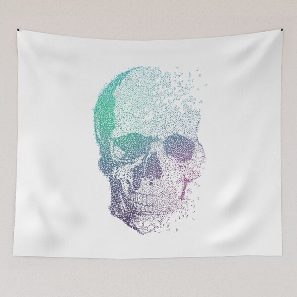 Item preview, Music Skull Color designed and sold by Sitchko.