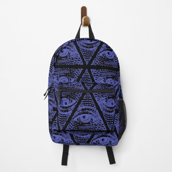 Item preview, Eye of Providence - Purple on Black designed and sold by AuntieVaxxer Official Shop.