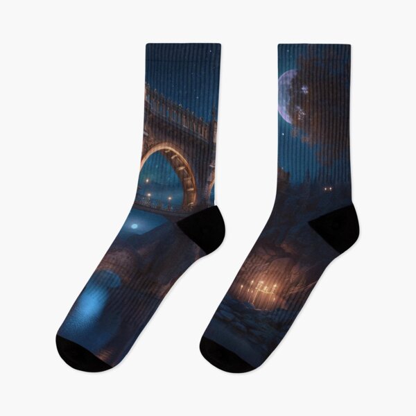 Item preview, Bridge's Nighttime Elegance designed and sold by Itsapizzart.