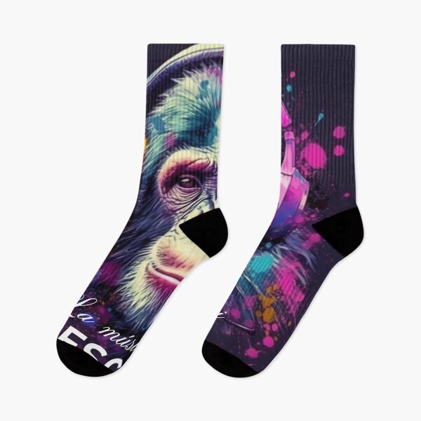Item preview, Music is My Escape, Groove with the Monkey, Funky Primate Design Tee Gift designed and sold by Terry-Salsa.
