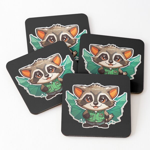 Item preview, Raccoon designed and sold by TrendyPalette.