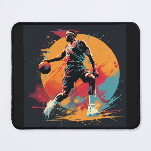Item preview, Basketball Player in Retro Classic Vintage Style designed and sold by redstar19.