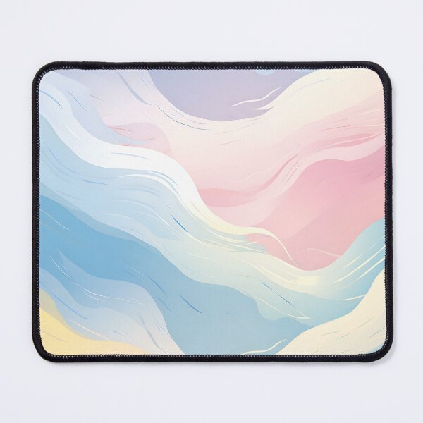 Artikelvorschau, Pastel Rainbow Waves Pattern entworfen und verkauft von Digi-Artsy.