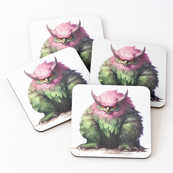 Item preview, Fantasy Owlbear of the Feywilds designed and sold by SchorlCraft.