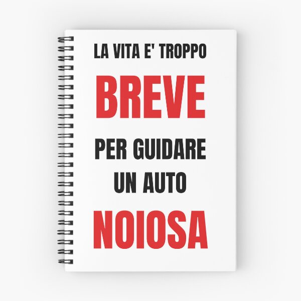 Item preview, la vita è troppo breve per guidare un auto noiosa designed and sold by RickyGraphic.