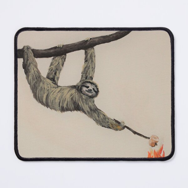 Item preview, Slow Roasted Sloth Roasting Marshmallow designed and sold by theartofdeb.