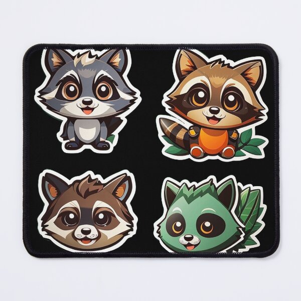 Item preview, Raccoon designed and sold by TrendyPalette.