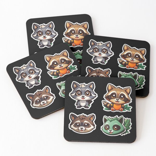 Item preview, Raccoon designed and sold by TrendyPalette.