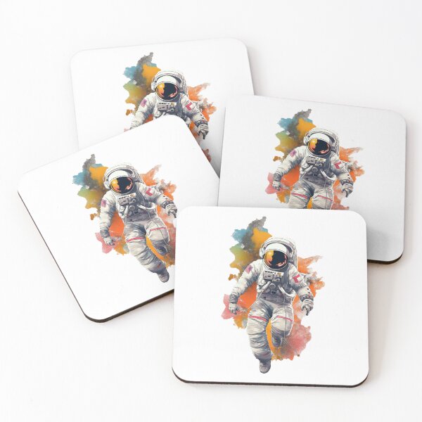 Item preview, Colorful Astronaut on the way designed and sold by Cybronauts.