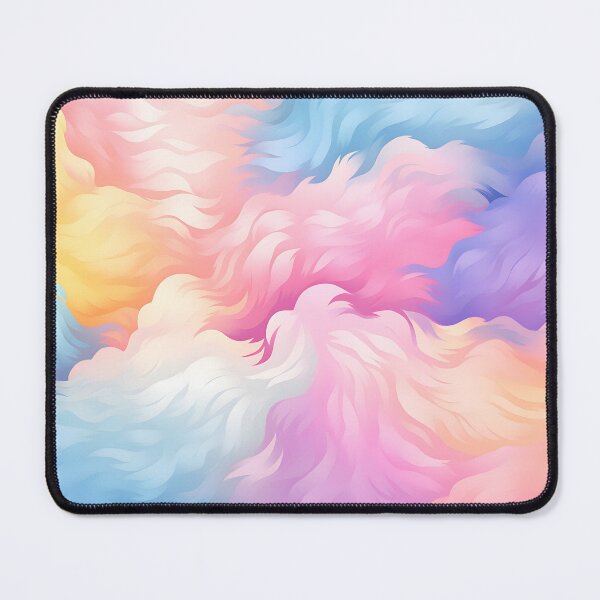 Artikelvorschau, Pastel Rainbow Cotton Pattern entworfen und verkauft von Digi-Artsy.