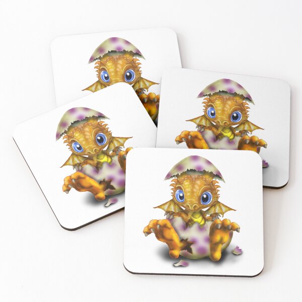 Item preview, Cute Dragon Hatching Out of Egg designed and sold by Aithlin123.