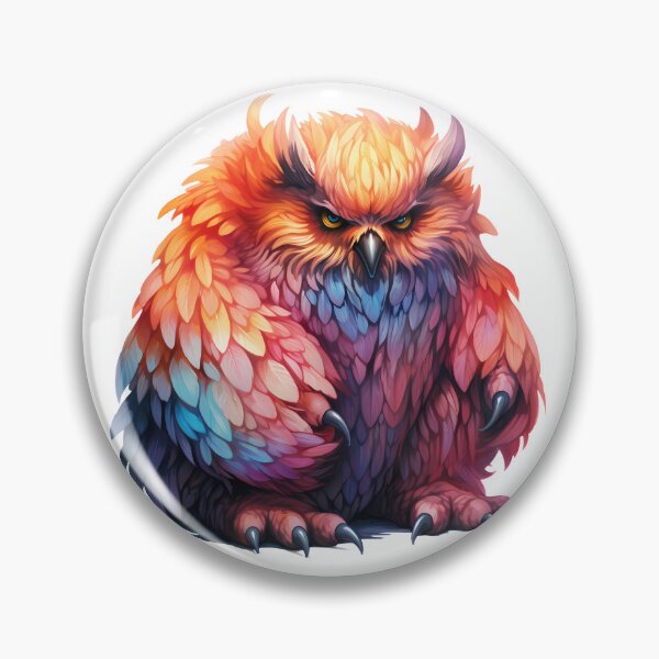 Item preview, Fantasy Owlbear of the Feywilds designed and sold by SchorlCraft.