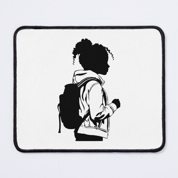 Item preview, Afro girl # 5 (back to schoo) designed and sold by MYpngShop.