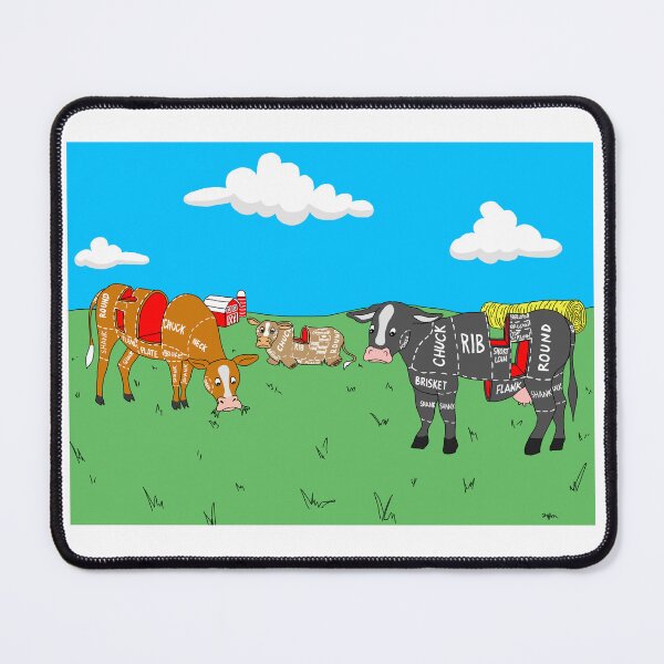Item preview, Beef. It's what's for dinner designed and sold by bluebohemianart.
