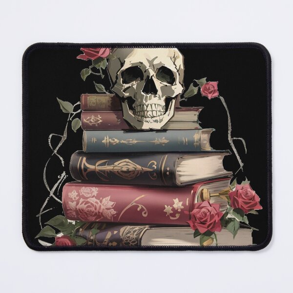 Item preview, Book & skull designed and sold by TrendyPalette.