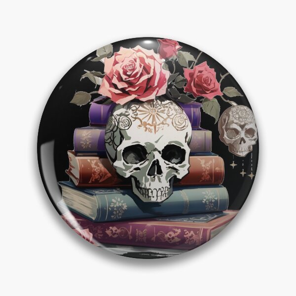Artikelvorschau, Book & skull entworfen und verkauft von TrendyPalette.