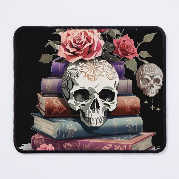 Item preview, Book & skull designed and sold by TrendyPalette.