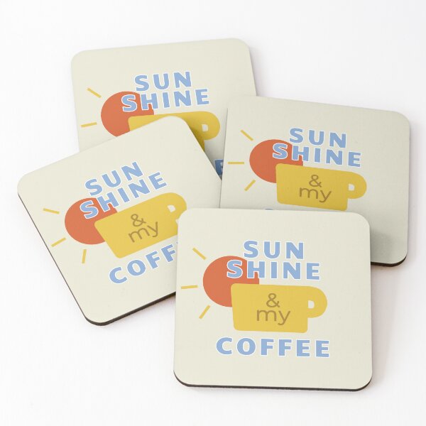 Item preview, Hey Sunshine and my Coffee Cup designed and sold by SallySunday.