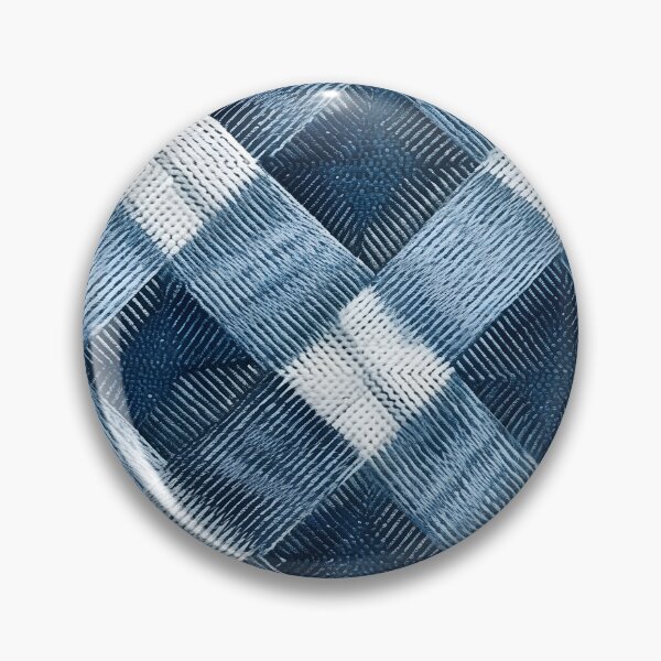 Item preview, Checkered Denim Wash Pattern  designed and sold by JD72shirtshop.