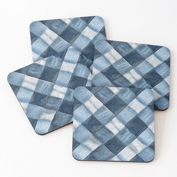 Item preview, Checkered Denim Wash Pattern  designed and sold by JD72shirtshop.
