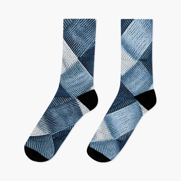 Item preview, Checkered Denim Wash Pattern  designed and sold by JD72shirtshop.