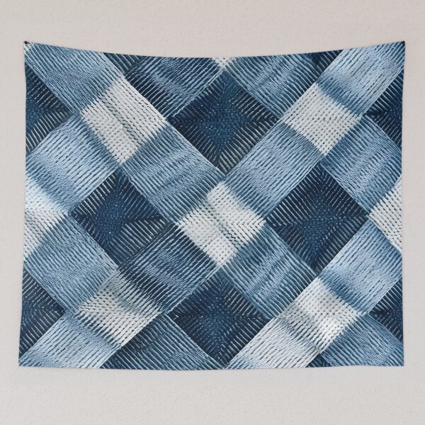 Item preview, Checkered Denim Wash Pattern  designed and sold by JD72shirtshop.